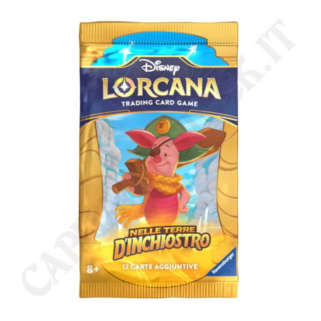 Acquista Disney Lorcana Nelle Terre D'Inchiostro Booster Pack da 12 Carte IT a soli 5,49 € su Capitanstock 