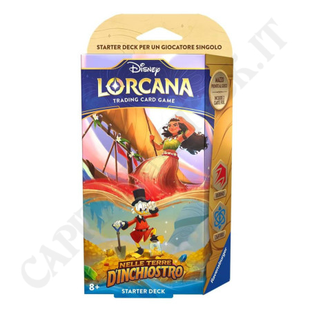Acquista Disney Lorcana Deck Nelle Terre D'Inchiostro Rubino e Zaffiro IT a soli 15,80 € su Capitanstock  Acquista Disney Lorcana Deck Nelle Terre D'Inchiostro Rubino e Zaffiro IT a soli 15,80 € su Capitanstock