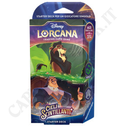 Acquista Disney Lorcana Deck Cieli Scintillanti Smeraldo e Acciaio IT a soli 15,60 € su Capitanstock 