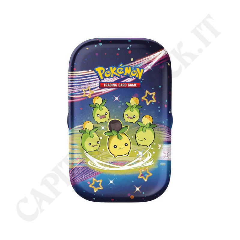 Pokémon Mini tin Scarlet & Violet Destiny Of Paldea Smoliv IT Small Imperfections