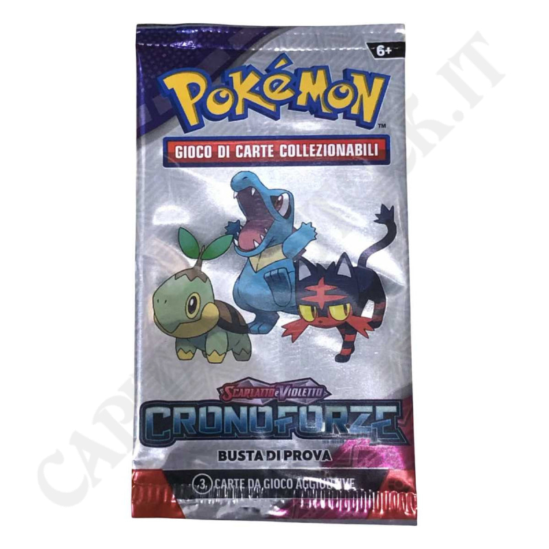 Pokémon Scarlet and Violet Temporal Forces Trial Pack 3 Cards IT