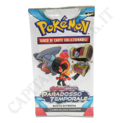 Acquista Pokémon Scudo e Spada Paradosso Temporale Bustina di Prova 3 Carte IT a soli 1,99 € su Capitanstock 