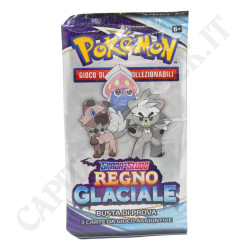 Acquista Pokémon Spada e Scudo Regno Glaciale Bustina di Prova 3 Carte IT a soli 4,49 € su Capitanstock 
