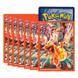 Pokémon Charizard-ex Teracrystal Bustine Protettive per Carte Confezione da 65