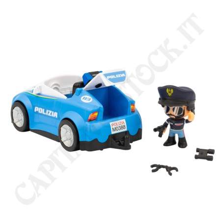Acquista Giochi Preziosi Set Polizia Con Auto e Personaggio 4+ a soli 15,99 € su Capitanstock 