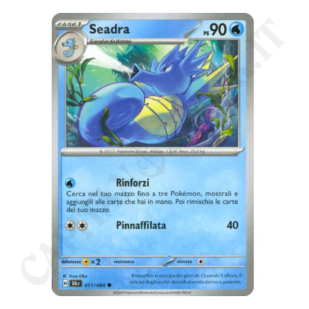 Buy Pokémon Card Seadra Hp90 H SFAEN 011/064 COMMON - MINT - IT at only €0.10 on Capitanstock Buy Pokémon Card Seadra Hp90 H SFAEN 011/064 COMMON - MINT - IT at only €0.10 on Capitanstock