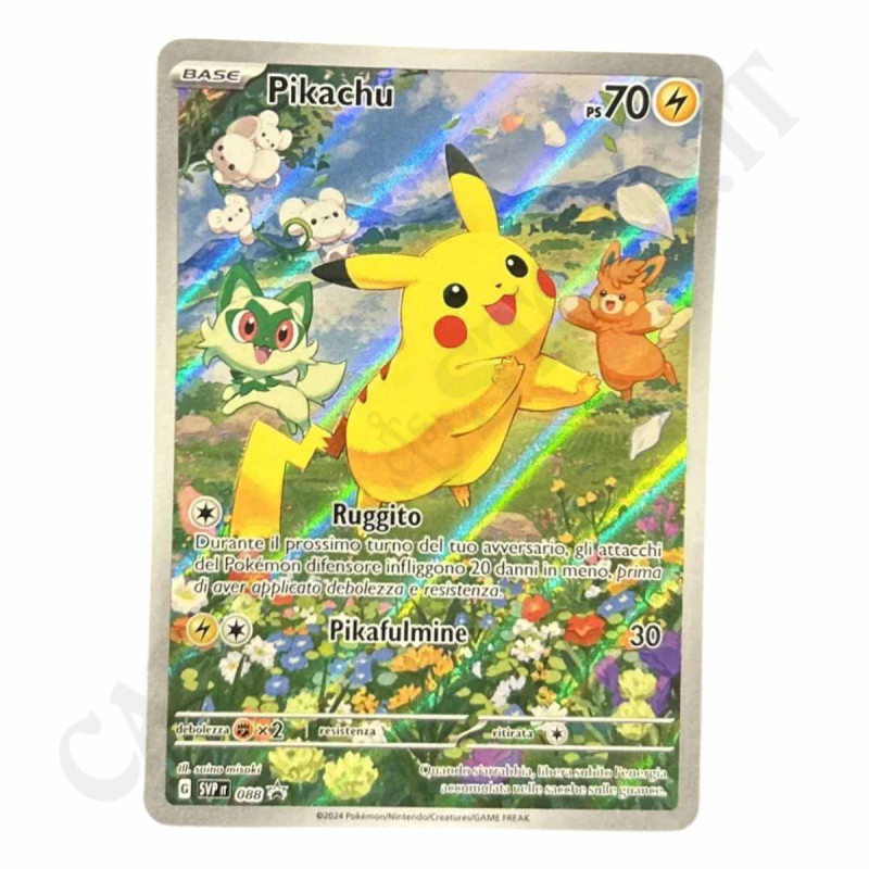 Pokémon Card Pikachu EX Hp70 G SVP EN 088 PROMO MINT - IT Pokémon Card Pikachu EX Hp70 G SVP EN 088 PROMO MINT - IT