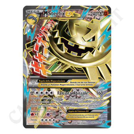 Buy Pokémon Card MSteelixEX Ps240 109/114 ULTRA RARE - MINT IT- at only €19.00 on Capitanstock Buy Pokémon Card MSteelixEX Ps240 109/114 ULTRA RARE - MINT IT- at only €19.00 on Capitanstock