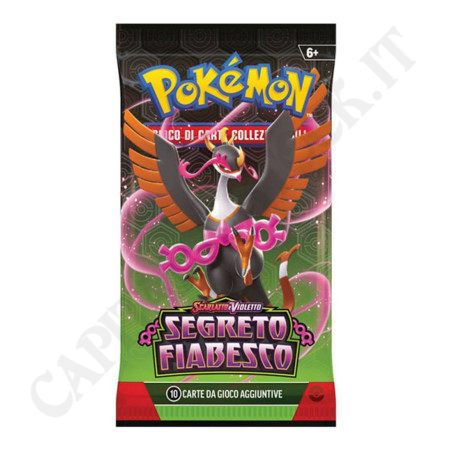 Acquista Pokémon Scarlatto e Violetto Segreto Fiabesco Bustina 10 Carte Aggiuntive IT - Seconda Scelta a soli 5,60 € su Capitanstock 