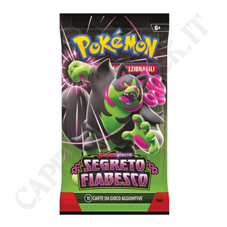 Acquista Pokémon Scarlatto e Violetto Segreto Fiabesco Bustina 10 Carte Aggiuntive IT - Seconda Scelta a soli 5,60 € su Capitanstock 