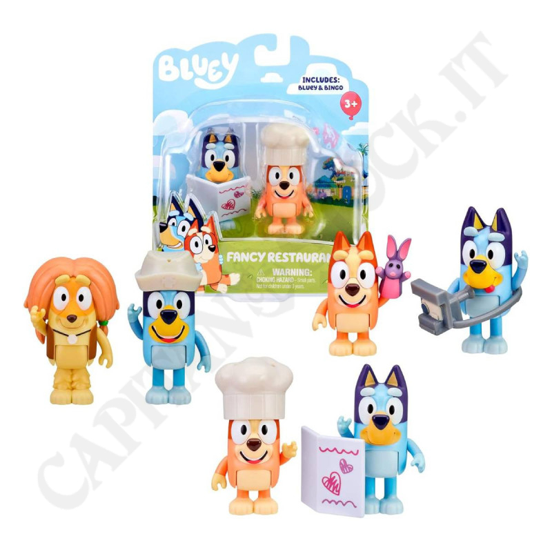 Giochi Preziosi Bluey & Bingo 2 Characters Fancy Restaurant 3+ Giochi Preziosi Bluey & Bingo 2 Characters Fancy Restaurant 3+