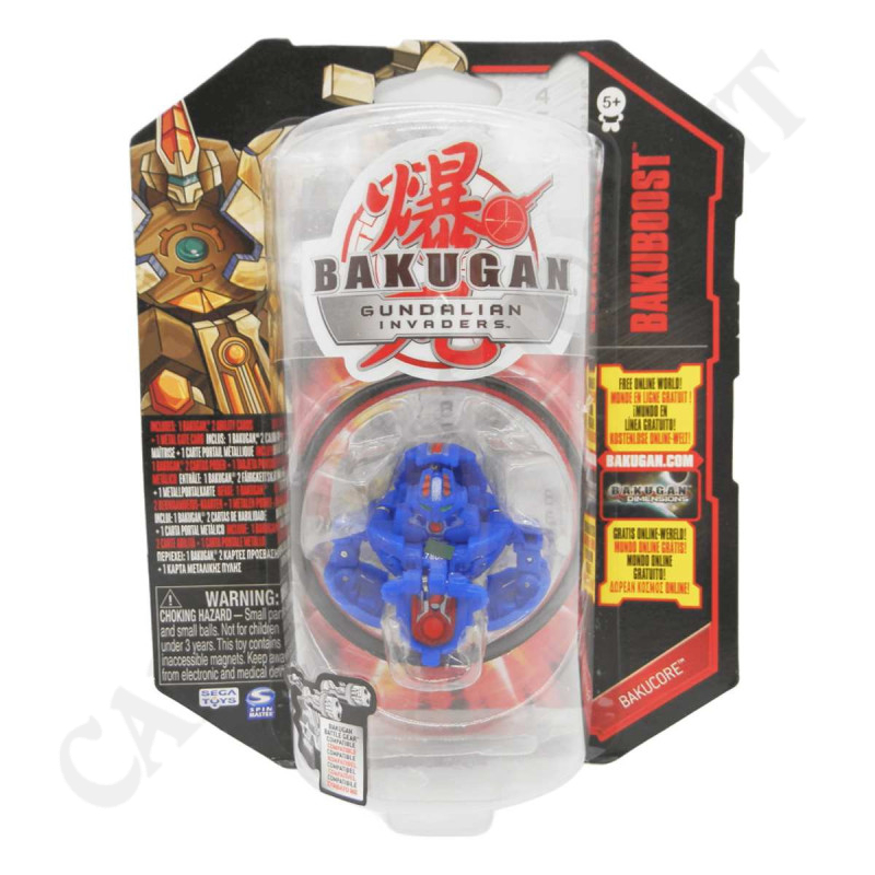 Bakugan Gundalian Invaders BakuBoost - Bakucore Translucent Aquos Coredem