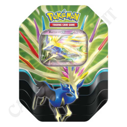 Pokémon Tin Cerulean Legends Xerneas Ex Ps 210 - IT Tin Box with Only Rare Card