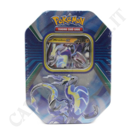 Buy Pokémon Tin Legends Of Paldea Miraidon EX PS 220 IT - Tin Box with Only Rare Card at only €6.99 on Capitanstock
