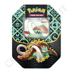 Buy Pokémon Scarlet and Violet Paldea's Destiny Big Fangs Ex PS 250 Tin Box - IT Inspected Product at only €30.99 on Capitanstock
