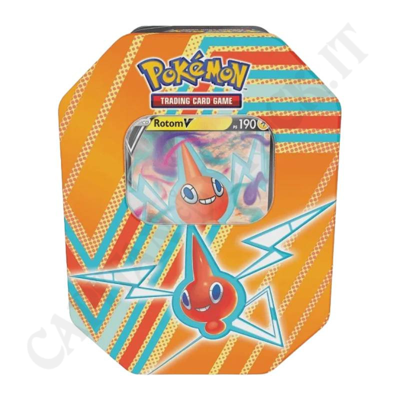 Pokémon Tin Box Potenziale Nascosto RotomV Ps 190 IT - Prodotto Ispezionato