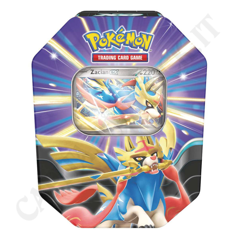 Pokémon Tin Leggende Sovrane Zacian EX PS 220 IT
