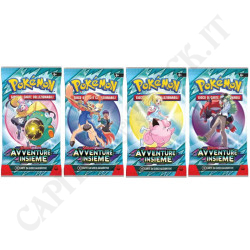 Acquista Pokémon Scarlatto e Violetto Avventure Insieme Bustina 10 Carte Aggiuntive IT a soli 5,69 € su Capitanstock 