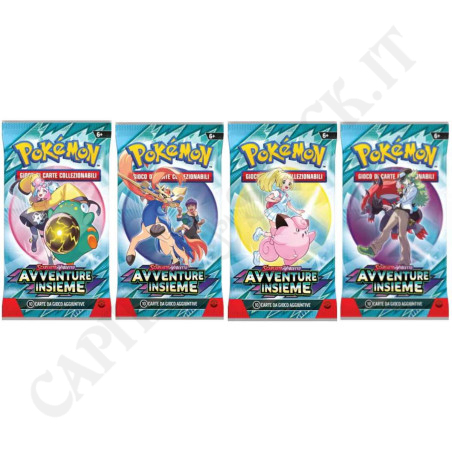 Buy Pokémon Scarlet and Violet Adventures Together Booster Pack 10 Additional Cards IT at only €5.69 on Capitanstock Buy Pokémon Scarlet and Violet Adventures Together Booster Pack 10 Additional Cards IT at only €5.69 on Capitanstock