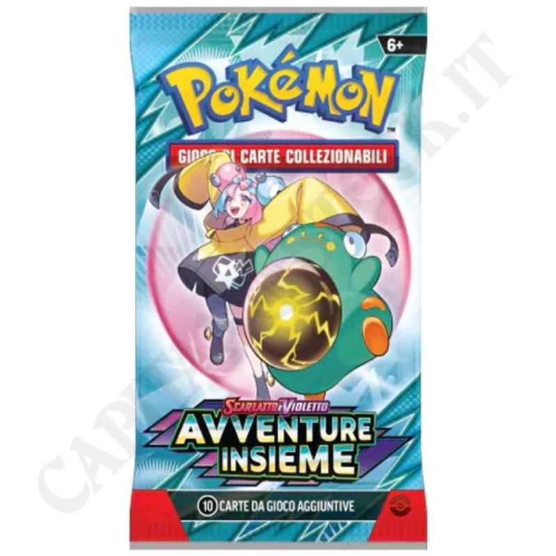 Buy Pokémon Scarlet and Violet Adventures Together Booster Pack 10 Additional Cards IT at only €5.69 on Capitanstock