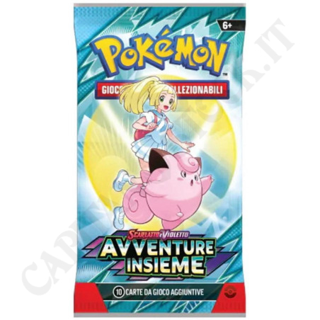 Buy Pokémon Scarlet and Violet Adventures Together Booster Pack 10 Additional Cards IT at only €5.69 on Capitanstock