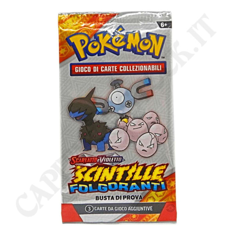 Pokémon Scarlet and Violet Lightning Sparks  Trial Pack 3 Cards IT