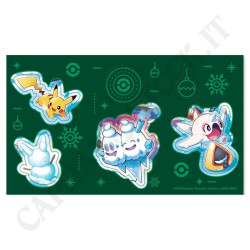 Acquista Pokémon Foglio Di Adesivi Colorati Calendario Delle Feste Box 2024 a soli 0,99 € su Capitanstock 