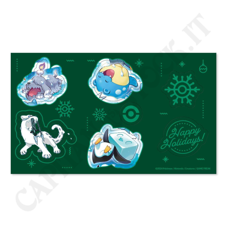 Pokémon Foglio Di Adesivi Colorati Calendario Delle Feste Box 2024 Pokémon Foglio Di Adesivi Colorati Calendario Delle Feste Box 2024