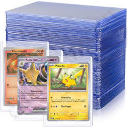 Custodie Trasparenti e Protezioni Per Carte Collezionabili - Sleeve Semirigide Pack 25x
