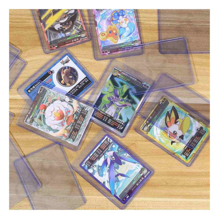 Buy Clear Trading Card Cases and Protectors - Semi-Rigid Toploader Sleeves Pack of 25 - 99% UV Protection at only €3.49 on Capitanstock