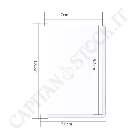 Buy Clear Trading Card Cases and Protectors - Semi-Rigid Toploader Sleeves Pack of 25 - 99% UV Protection at only €3.49 on Capitanstock