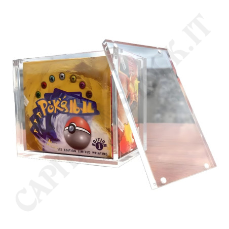Buy Acrylic Display Stand for 36 Pokémon Trading Card Sleeves with Magnetic Closure - 99% UV Protection, Stackable at only €12.99 on Capitanstock