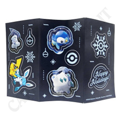 Acquista Pokémon Foglio Di Adesivi Colorati Calendario Delle Feste Box a soli 1,99 € su Capitanstock 