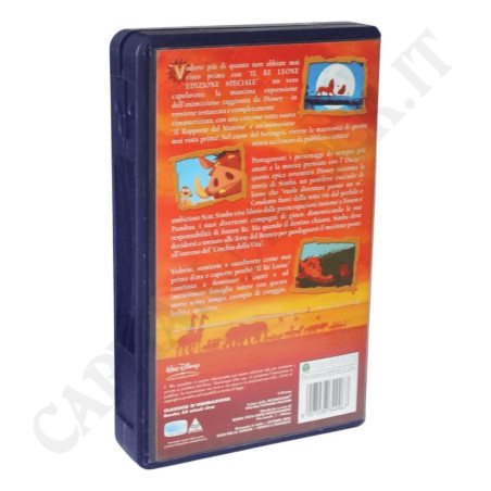 Acquista Walt Disney I Classici Il Re Leone Edizione Speciale VHS RARA a soli 14,99 € su Capitanstock 
