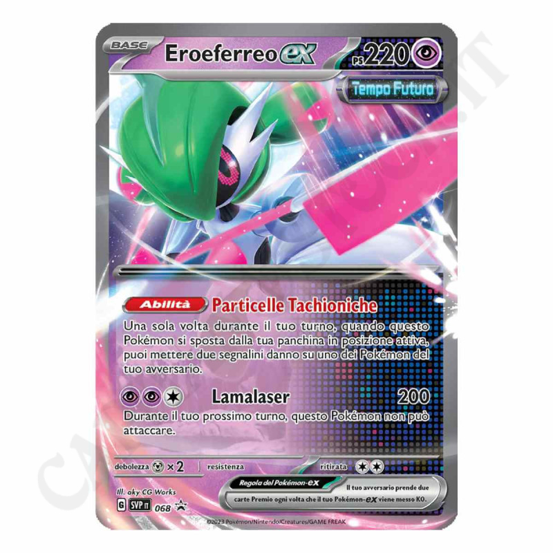 Pokémon Iron Valiant EX Hp 220 G SVP 068 PROMO - MINT IT