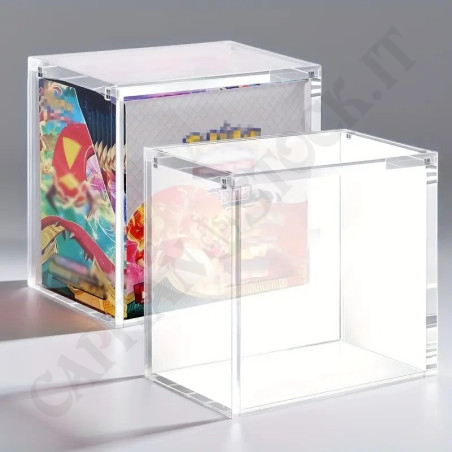 Buy Acrylic Display Stand for 36 Pokémon Trading Card Sleeves with Magnetic Closure - 99% UV Protection, Stackable at only €12.99 on Capitanstock