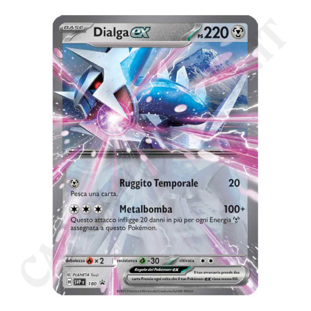 Buy Pokémon Tin Box Cerulean Legends Dialga Ex Ps 220 IT - Tin Box with Only Rare Card at only €7.99 on Capitanstock
