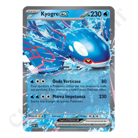 Buy Pokémon Tin Box Cerulean Legends Kyogre Ex Ps 230 - IT Tin Box with Only Rare Card at only €5.99 on Capitanstock