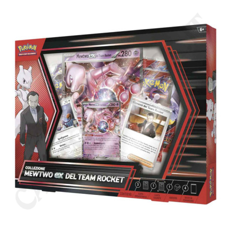 Acquista Pokémon Collezione Mewtwo-ex Del Team Rocket Ps 280 - IT a soli 24,69 € su Capitanstock 