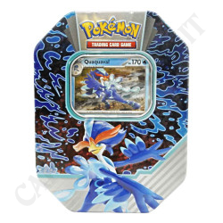 Pokémon Scarlatto e Violetto Quaquaval EX Ps 170 Tin con Solo Carta Rara