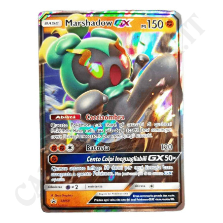 Acquista Pokémon Marshadow GX PS 150 Solo con Carta Rara + Tin Box - Lievi Imperfezioni a soli 5,90 € su Capitanstock 