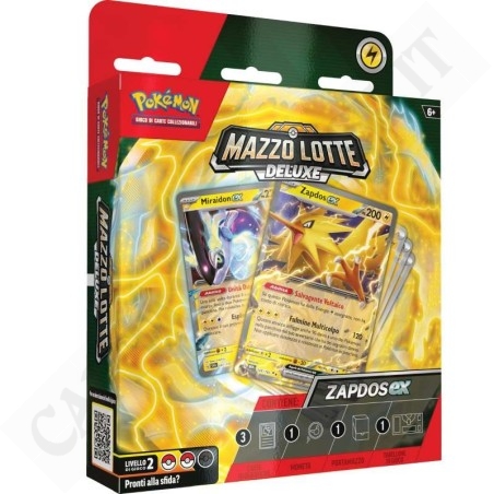 Buy Pokémon Mazzo Lotte Deluxe Zapdos Ex IT at only €20.90 on Capitanstock