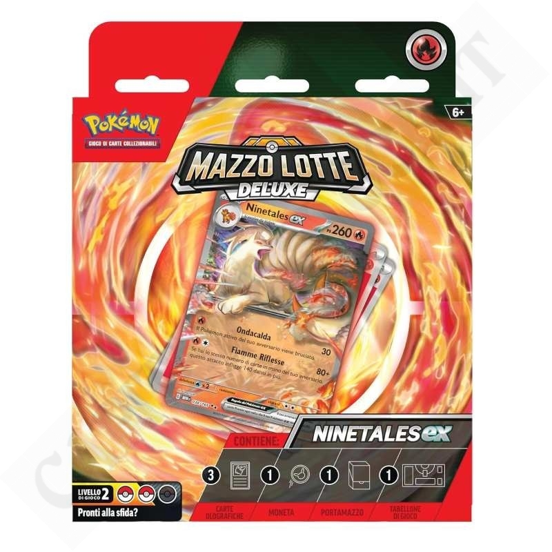 Pokémon Mazzo Lotte Deluxe Ninetales Ex IT Pokémon Mazzo Lotte Deluxe Ninetales Ex IT