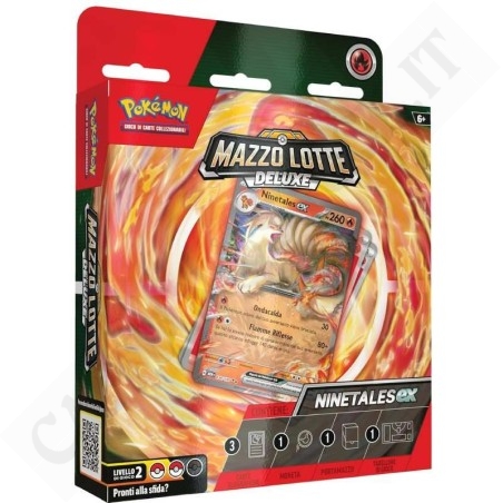 Acquista Pokémon Mazzo Lotte Deluxe Ninetales Ex IT a soli 19,99 € su Capitanstock 