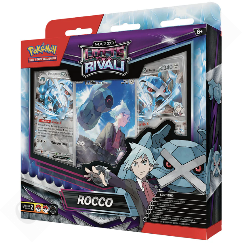 Pokémon Mazzo Lotte Tra Rivali - Rocco Pokémon Mazzo Lotte Tra Rivali - Rocco