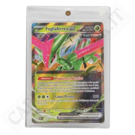 Buy Pokémon Card Fogliaferrea-Ex Hp 220 H SVP 128 PROMO MINT IT - With Magnetic Card Holder at only €3.90 on Capitanstock