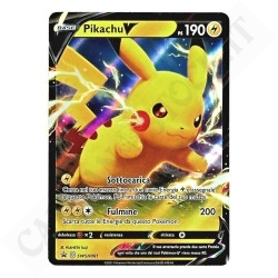 Buy Pokémon Card Pikachu V Ps 190 PROMO - MINT - IT Giant Cards at only €3.19 on Capitanstock