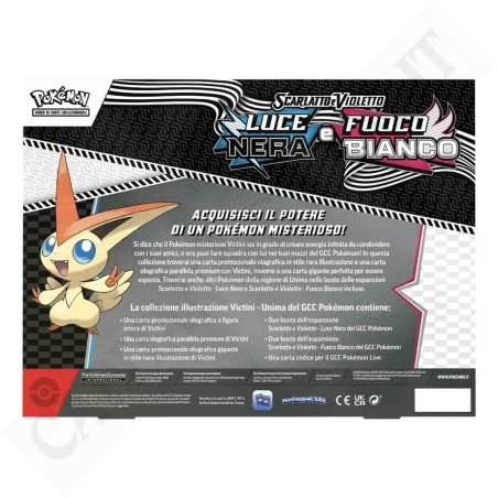 Acquista Pokémon Scatola Collezione Scarlatto & Violetto Luce Nera Fuoco Bianco IT a soli 30,99 € su Capitanstock 