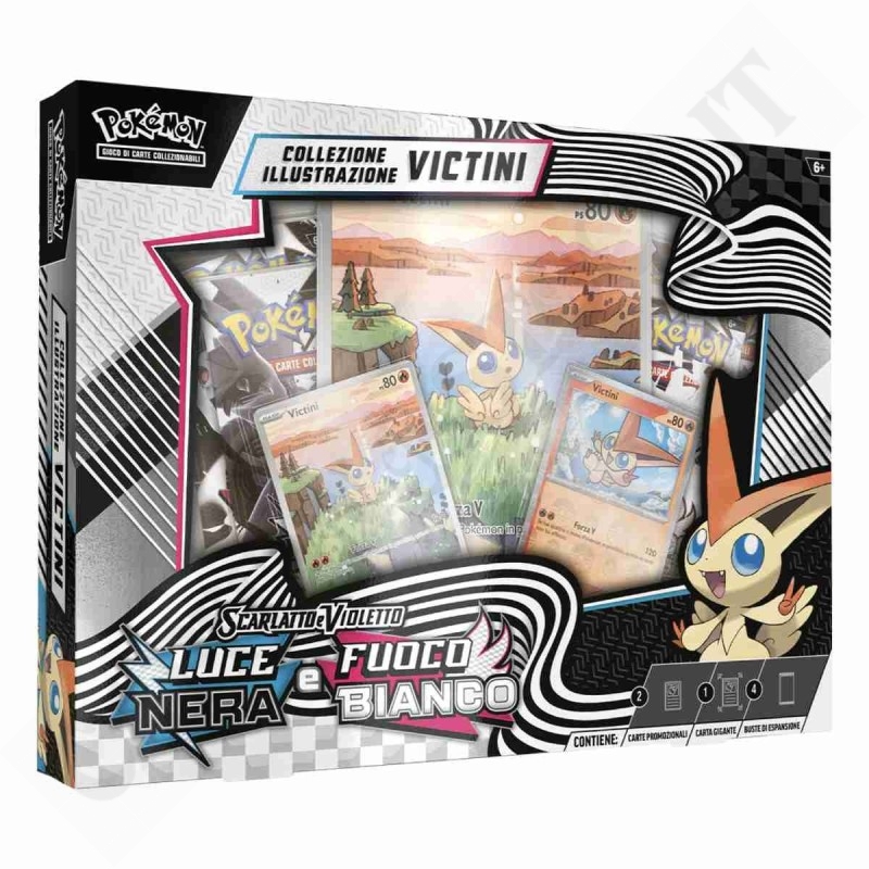 Pokémon Scatola Collezione Scarlatto & Violetto Luce Nera Fuoco Bianco IT