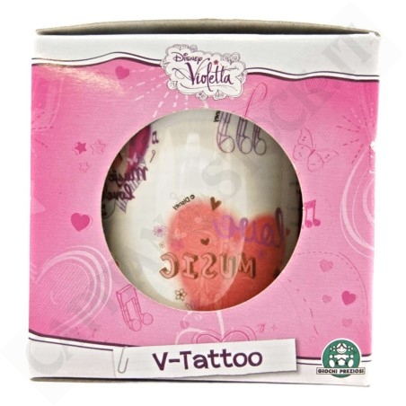 Acquista Disney Violetta V-Tattoo a soli 1,93 € su Capitanstock 